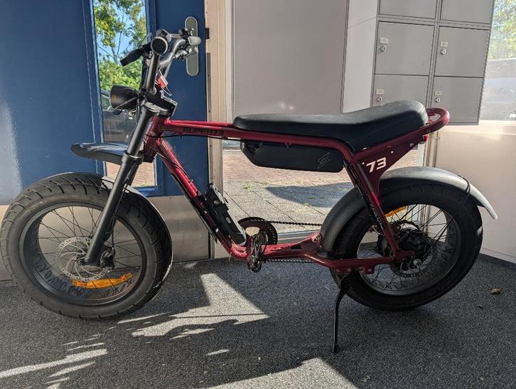 SUPER73-ZX Ron Burgundy E-BIKE / Fatbike, Fietsen en Brommers, Elektrische fietsen, Zo goed als nieuw, Overige merken, 59 cm of meer