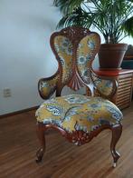 Antieke mahonie horrix dames fauteuil ca1865, Ophalen