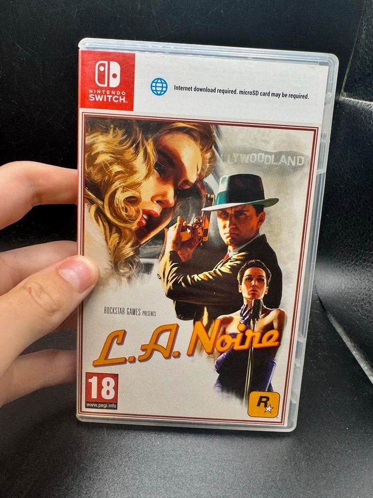L.A. Noire - Nintendo Switch, Spelcomputers en Games, Games | Nintendo Switch, Zo goed als nieuw, Avontuur en Actie, 1 speler