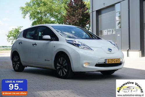 Nissan LEAF Tekna 24 kWh, 250 KM Actieradius Bose, 360 cam., Auto's, Nissan, Bedrijf, Te koop, Leaf, 360° camera, ABS, Airbags