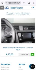 Brodit Proclip Skoda Octavia M 13- center mount, Auto diversen, Carkits, Ophalen of Verzenden, Zo goed als nieuw