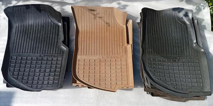 Volvo OEM rubber mat sets 740 760 780 940 960 S90 V90, Auto diversen, Automatten, Ophalen of Verzenden