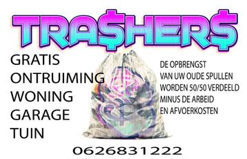 Gratis woningontruiming huis tuin garage opslag beschikbaar voor biedingen