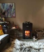 Houtkachel saunakachel Harvia Linear 22 Green Flame, Ophalen, Zo goed als nieuw, Fins of Traditioneel, Toebehoren