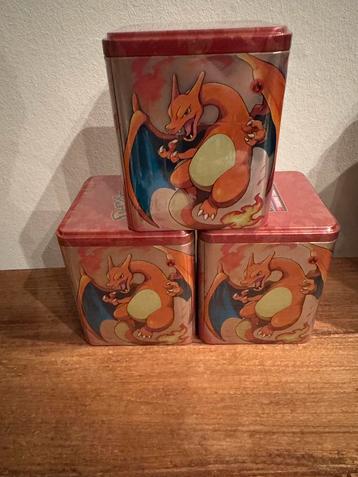 Pokemon Stacking Tins Sealed - Fighting Fire - Charizard beschikbaar voor biedingen