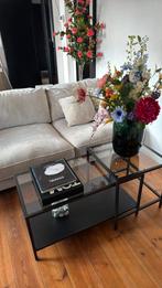 Glazen salontafel ikea, 100 tot 150 cm, 50 tot 75 cm, Rechthoekig, 50 tot 100 cm