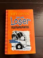 Leven van een Loser, deel 9, Flutvakantie., Ophalen of Verzenden, Gelezen, Jeff Kinney, Cartoons