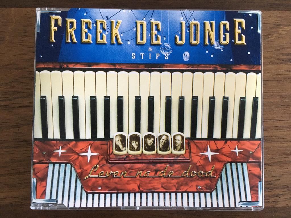 Cd Single Freek De Jonge & Stips Leven Na De Dood ( Nits ), Maxi-single, Ophalen of Verzenden, Zo goed als nieuw, 1 single