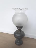 Grote tinnen olielamp, Metawa Holland, realpewter 94, Ophalen of Verzenden