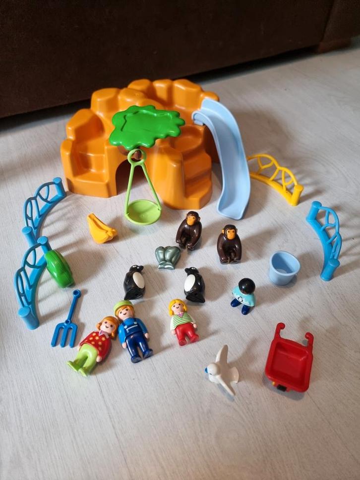 Grote collectie playmobil 123, Kinderen en Baby's, Speelgoed | Playmobil, Gebruikt, Complete set, Ophalen