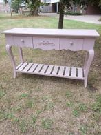 Sidetable Queen Anne stijl, Ophalen, Gebruikt, 100 tot 150 cm, 25 tot 50 cm