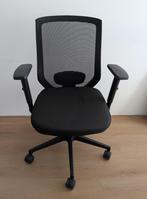 Black ergonomic office chair, Ophalen, Zwart, Zo goed als nieuw, Bureaustoel
