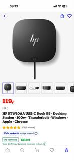 HP USB-C Dock G5 - Docking Station, Ophalen, Nieuw, Docking station, Laptop