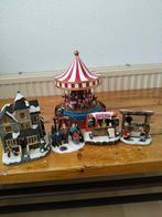 Kersthuisjes voor kerstdorp, Diversen, Ophalen, Zo goed als nieuw