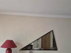 Spiegel voor aan muur,  driehoek, Huis en Inrichting, Ophalen, Minder dan 50 cm, Zo goed als nieuw, Minder dan 100 cm