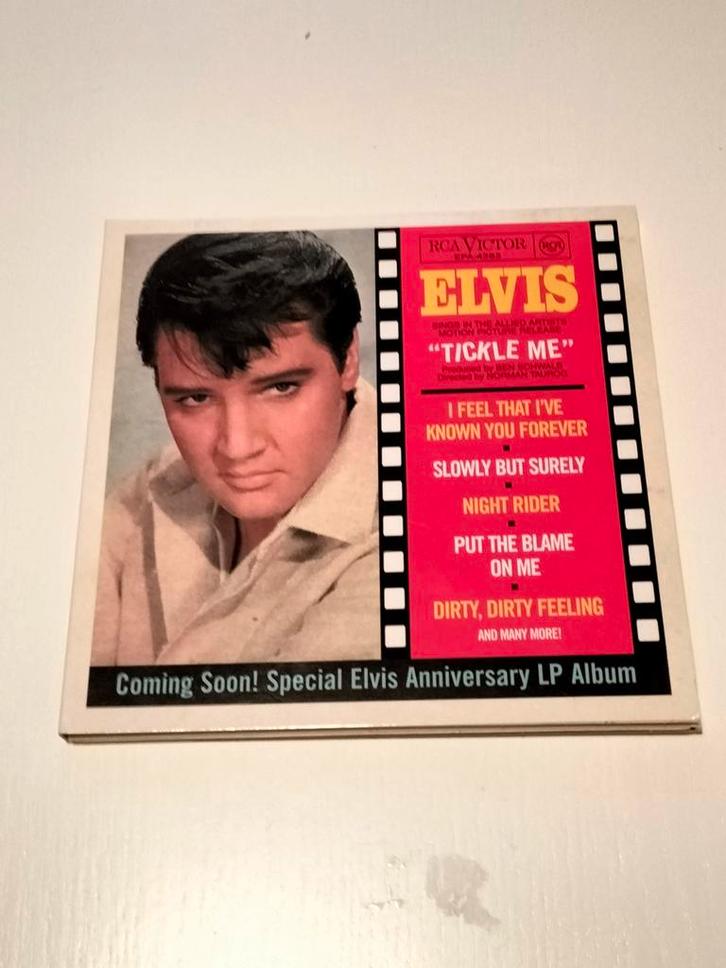 Elvis Presley FTD cd in 7" gatefold " TICKLE ME ", Cd's en Dvd's, Cd's | Rock, Zo goed als nieuw, Ophalen of Verzenden