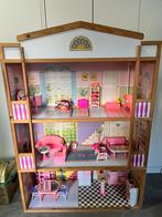 Barbiehuis poppenhuis incl toebehoren, Kinderen en Baby's, Speelgoed | Poppenhuizen, Poppenhuis, Gebruikt, Ophalen