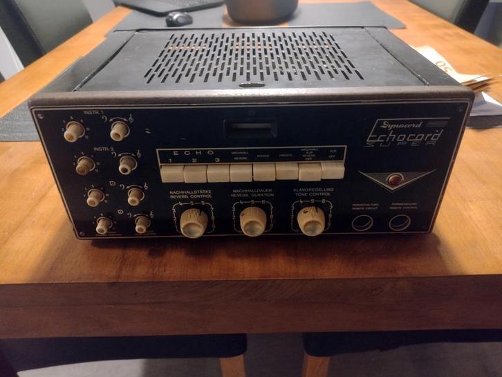 Dynacord Echochord Super S65 Vintage Echo, Muziek en Instrumenten, Effecten, Ophalen of Verzenden