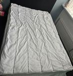Dekbedovertrek  - eenpersoons - afm. 140 cm x 200 cm., Gebruikt, Eenpersoons, Wit, Ophalen of Verzenden
