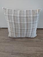Handgemaakt Fairtrade Kussen, Ophalen of Verzenden, Nieuw, Beige, Vierkant