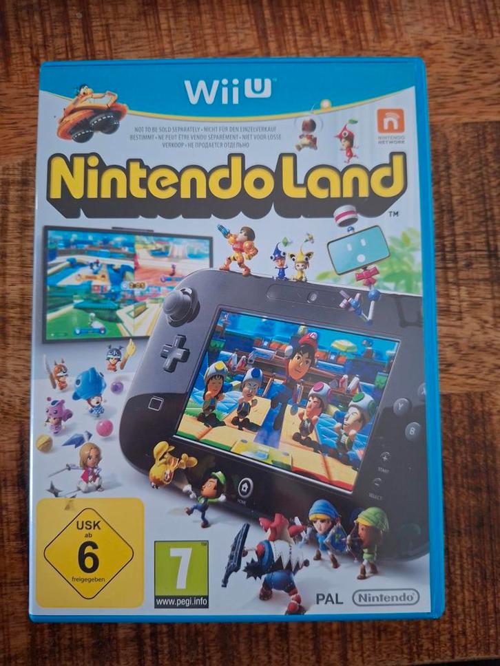 Nintendoland Wii U - Leuk familiespel!, Spelcomputers en Games, Games | Nintendo Wii, Zo goed als nieuw, Avontuur en Actie, 3 spelers of meer