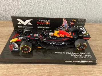 ✅ Max Verstappen editie 99 1:43 Winner Belgian GP 2022 RB18 beschikbaar voor biedingen