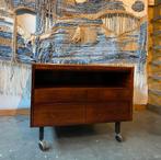 Zeldzaam Vintage Deens design palissander Sibast barmeubel, Ophalen, Zo goed als nieuw, Vintage design