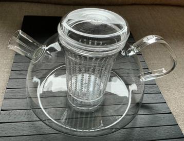 Theepot Jenaer Glas Relax Deksel en Zeef 1,2L beschikbaar voor biedingen