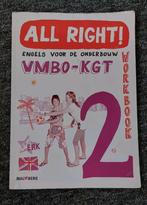 All Right! Engels voor onderbouw VMBO-KGT work-/textbook 2, Boeken, Ophalen of Verzenden, VMBO, Engels