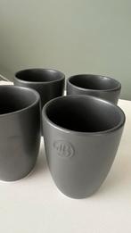 4 Herman den Blijker Cappuccino Mokken, Huis en Inrichting, Keuken | Servies, Keramiek, Ophalen of Verzenden, Zo goed als nieuw