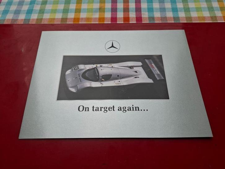 Sauber Mercedes C9 V8 twinturbo World Sports Prototype Champ, Boeken, Auto's | Folders en Tijdschriften, Nieuw, Mercedes, Verzenden