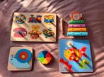 Leuke houten speelgoed, set 6 delig!, Ophalen of Verzenden, Gebruikt