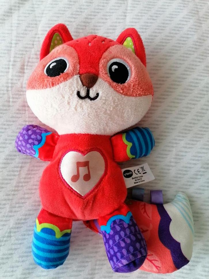 VTech Bedtijd Vosje knuffel, Kinderen en Baby's, Speelgoed | Babyspeelgoed, Zo goed als nieuw, Overige typen, Met licht, Met geluid