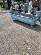 Zinken bad, Tuin en Terras, Ophalen, Zo goed als nieuw, Rechthoekig