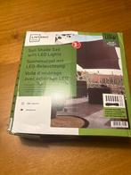 Livarno Home Zonnescherm met LED Verlichting, Ophalen, Nieuw
