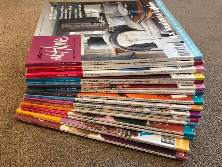 Ariadne at Home tijdschriften 2001-2015, Boeken, Tijdschriften en Kranten, Gelezen, Damesbladen, Ophalen