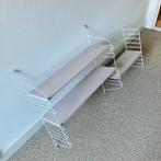 Vintage retro wandrek licht roze, Huis en Inrichting, Woonaccessoires | Wandplanken en Boekenplanken, Ophalen of Verzenden, Gebruikt