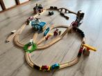 Houten Treinbaan Set - Ikea, Brio, Thomas, Ophalen, Gebruikt, Complete set, Duplo