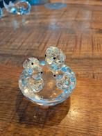 Kristallen Vogelbad met Vogels, Verzamelen, Swarovski, Ophalen of Verzenden