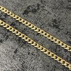 14k gouden ketting cuban schakel italy 60 cm
