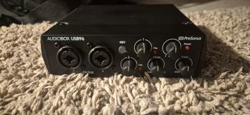 Presonus audiobox 96 usb interface beschikbaar voor biedingen