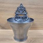 Tinnen wijwaterbakje, Antiek en Kunst, Ophalen of Verzenden