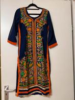 Blauwe Kurta met Borduursels, Blauw, Ophalen of Verzenden, Zo goed als nieuw, Maat 36 (S)