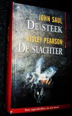 T.E.A.B. John Saul en Ridley Pearson. 1 Boek, 2 thrillers!!!, Ophalen of Verzenden, Nederland