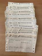 Treinkaartjes 930 stuks, Ophalen of Verzenden, Gebruikt, Trein, Overige typen