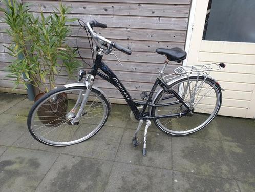 Damesfiets fiets Maxwell slot zadel versnelling licht, Fietsen en Brommers, Fietsen | Heren | Herenfietsen, Gebruikt, Overige merken