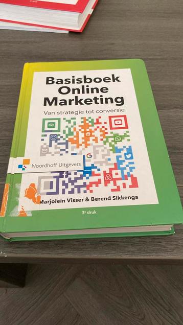 Marjolein Visser - Basisboek online marketing beschikbaar voor biedingen