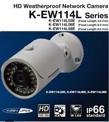 Panasonic K-EW114L06E BUITEN IP CAMERA  beschikbaar voor biedingen