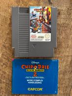 NES spel Chip n Dale rescue rangers 2 met boekje, Spelcomputers en Games, Games | Nintendo NES, Ophalen of Verzenden, Zo goed als nieuw