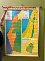 Schoolplaat Palestina - materiaal is zijl, Antiek en Kunst, Ophalen of Verzenden, Aardrijkskunde